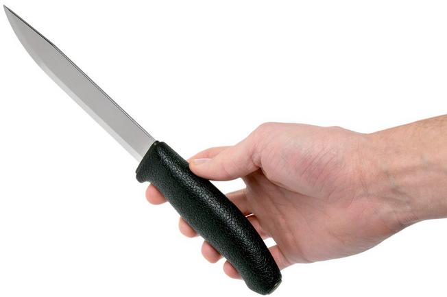 fixed knife Morakniv Morakniv 748 MG Fixed with half guard Steel 148 mm  handle rubber black