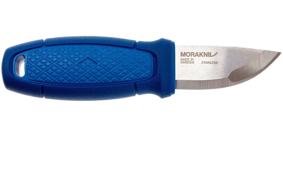 Mora Knives Eldris Fixed Blade Neck Knife Kit Blue Handle w/ fire starter  12631