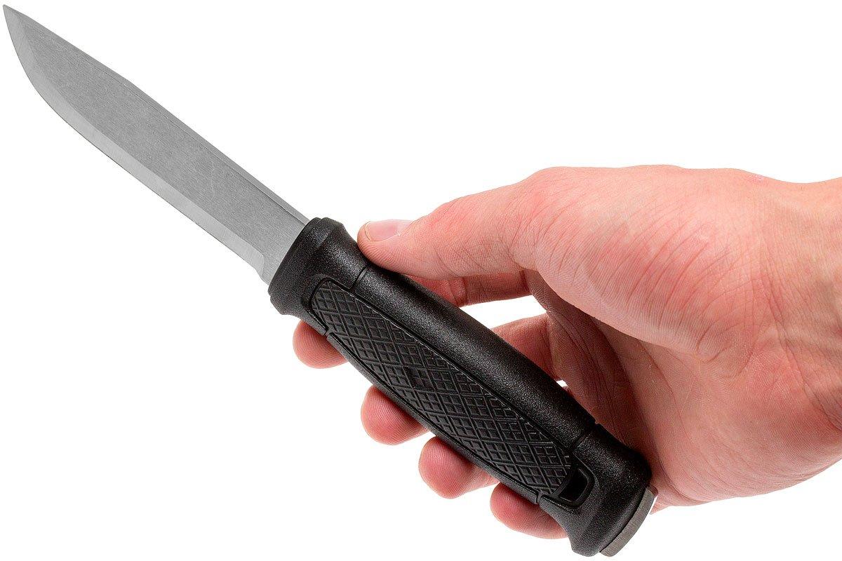 Mora Garberg bushcraft knife, leather sheath | Advantageously shopping ...