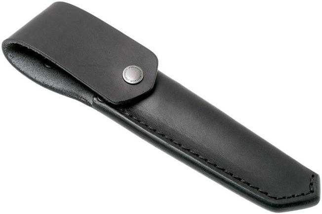 Mora Garberg Black Carbon bushcraft knife, leather sheath ...