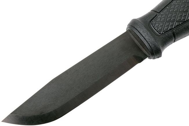 Mora Garberg Black Carbon bushcraft knife, multi-mount