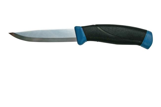 Mora Companion 13164 Navy Blue, bushcraft knife