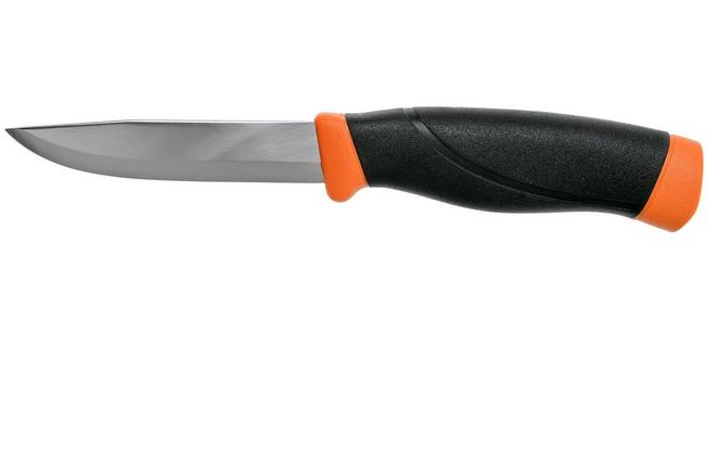 Mora Companion Heavy Duty Burnt Orange stainless, bushcraft knife