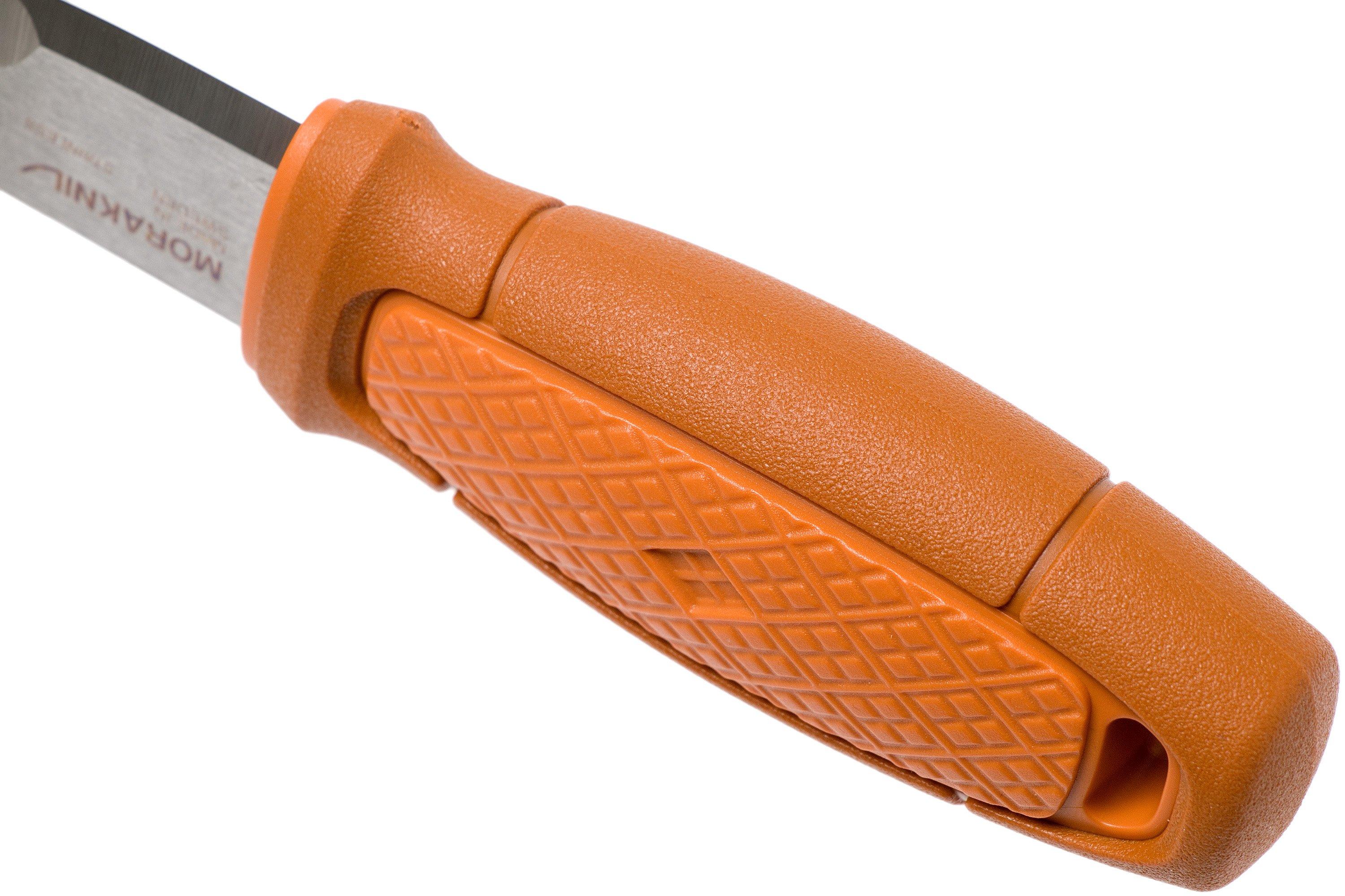 Mora Eldris Burnt Orange 13501 neck knife with sheath Advantageously