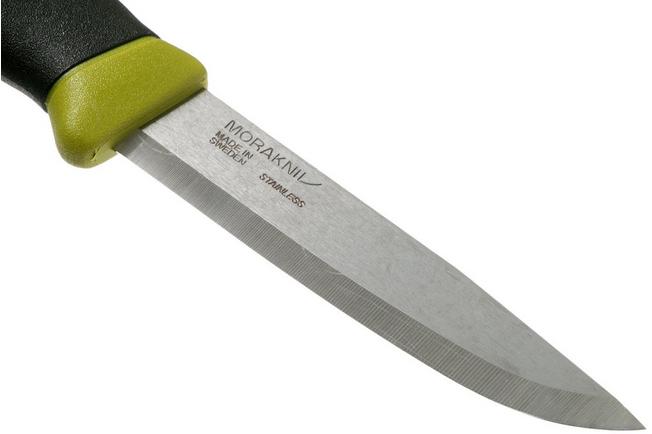 Morakniv Companion Spark Knife with Integral Fire Steel Green Bushcraft  Knife For Sale