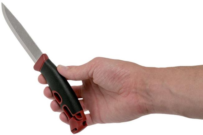 Morakniv Companion Spark Knife with Integral Fire Steel Red