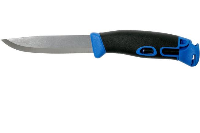 Morakniv Companion Spark 13572 Blue, bushcraft knife with