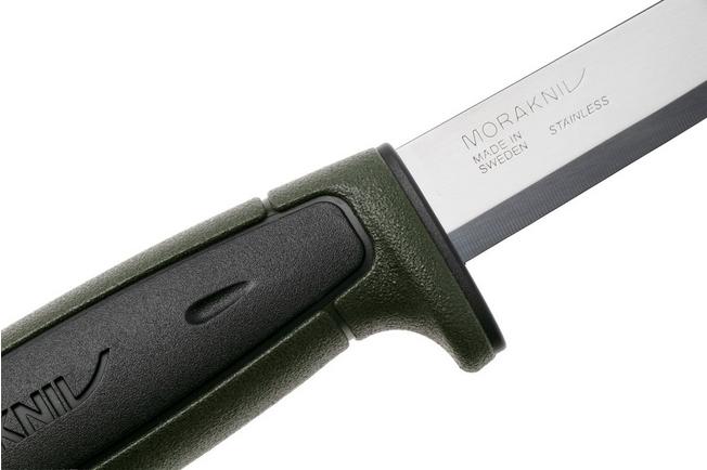 Afbeelding voor Morakniv Basic 546 13807 Stainless Black Green, vaststaand mes