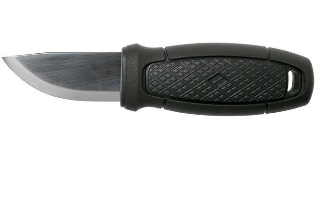 Morakniv Eldris Light Duty Fixed Blade Knife Dark Gray Polymer Handle SS  Plain Edge Satin Finish 13843