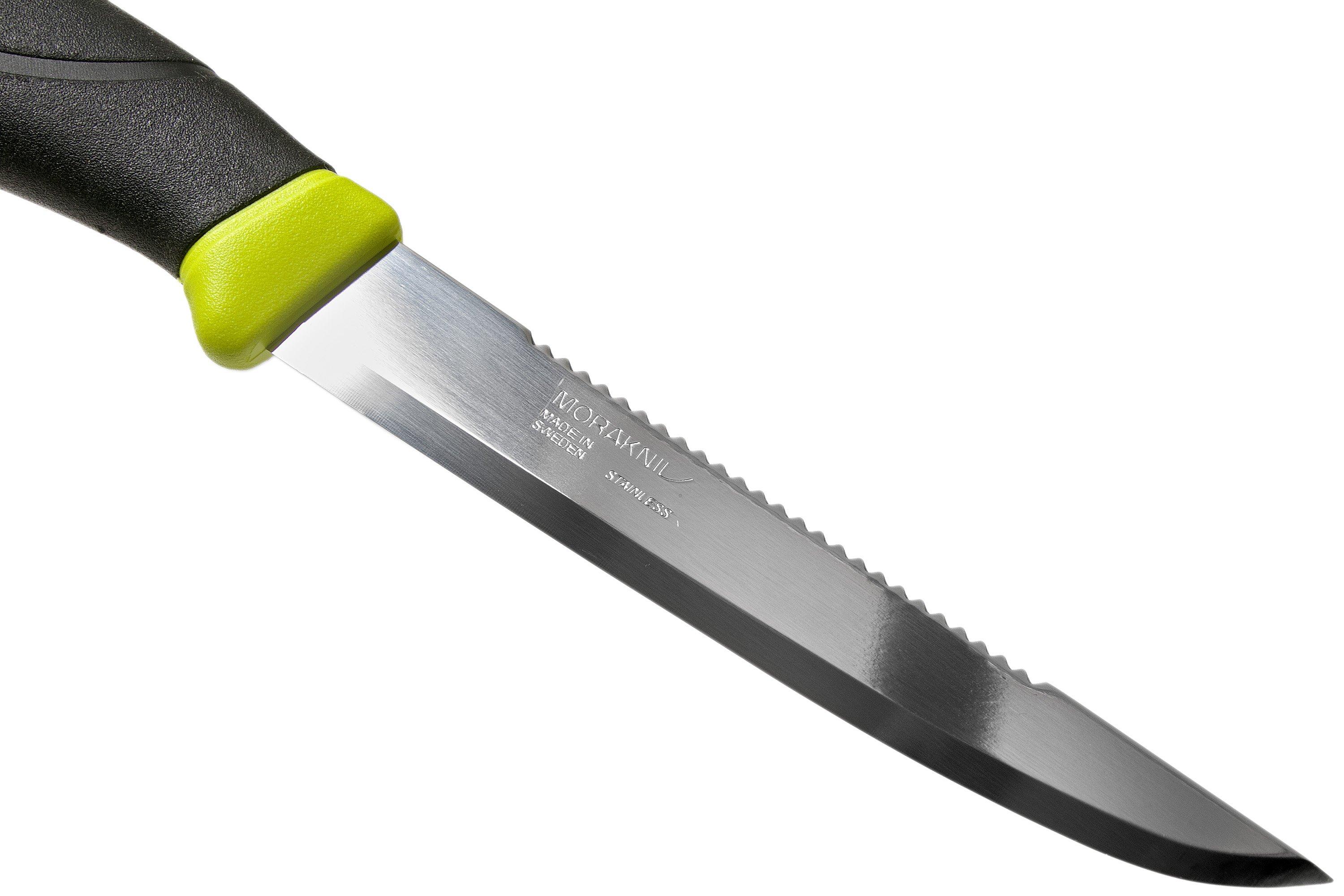 Cuchillo Morakniv Floating flotante para pesca y senderismo - Ganivetería  Roca