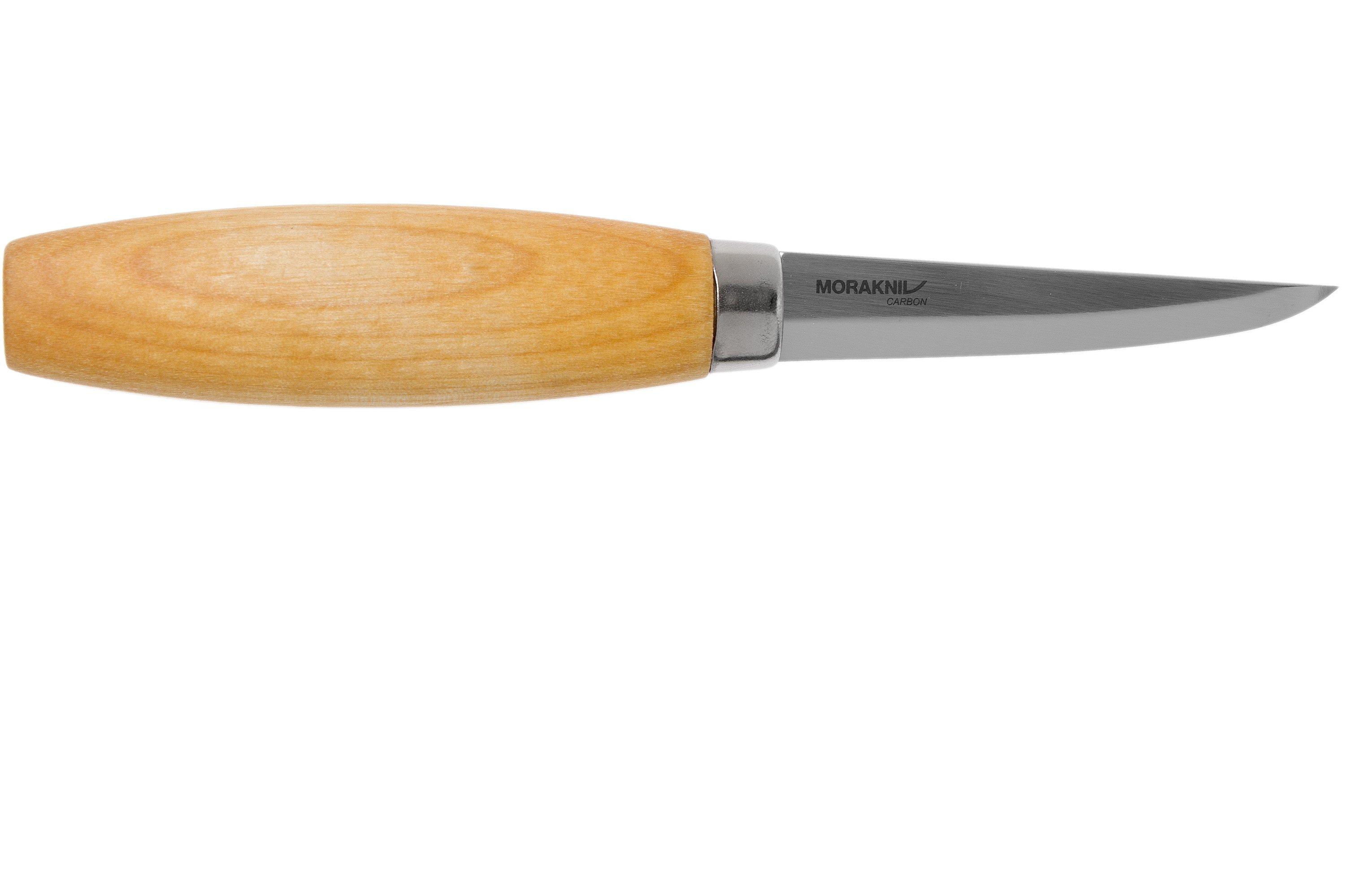 Mora Wood Carving 106 Carbon, wood carving knife Advantageously
