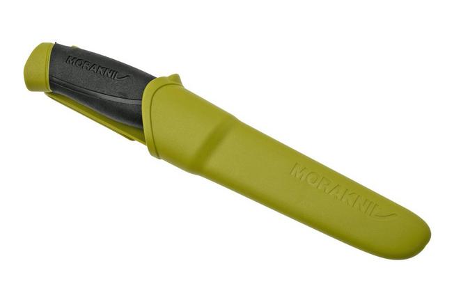 Cuchillo Mora 2000 GREEN, acero inoxidable SANDVIK 12C27.