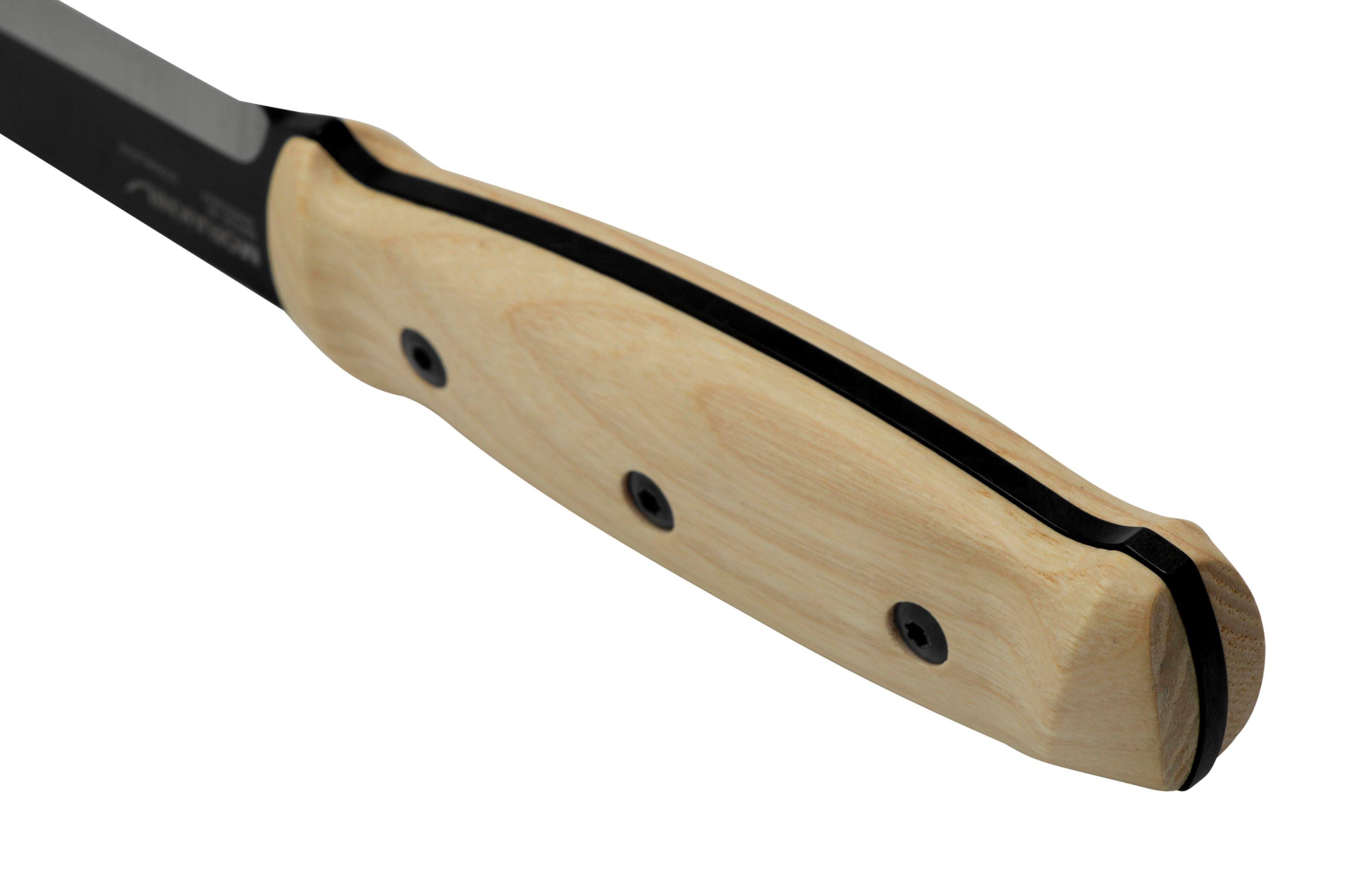 Morakniv Lok 14085 Ash Wood, Black Blade, bushcraft knife ...