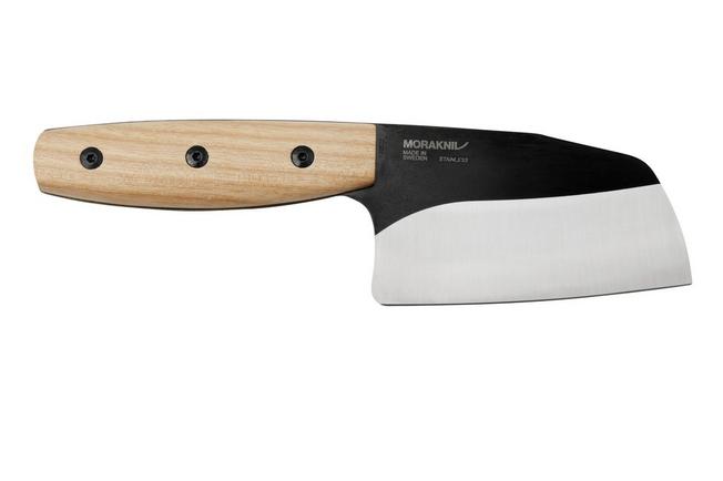 Morakniv Rombo 14086 Ash Wood, Black Blade, outdoor chef's knife