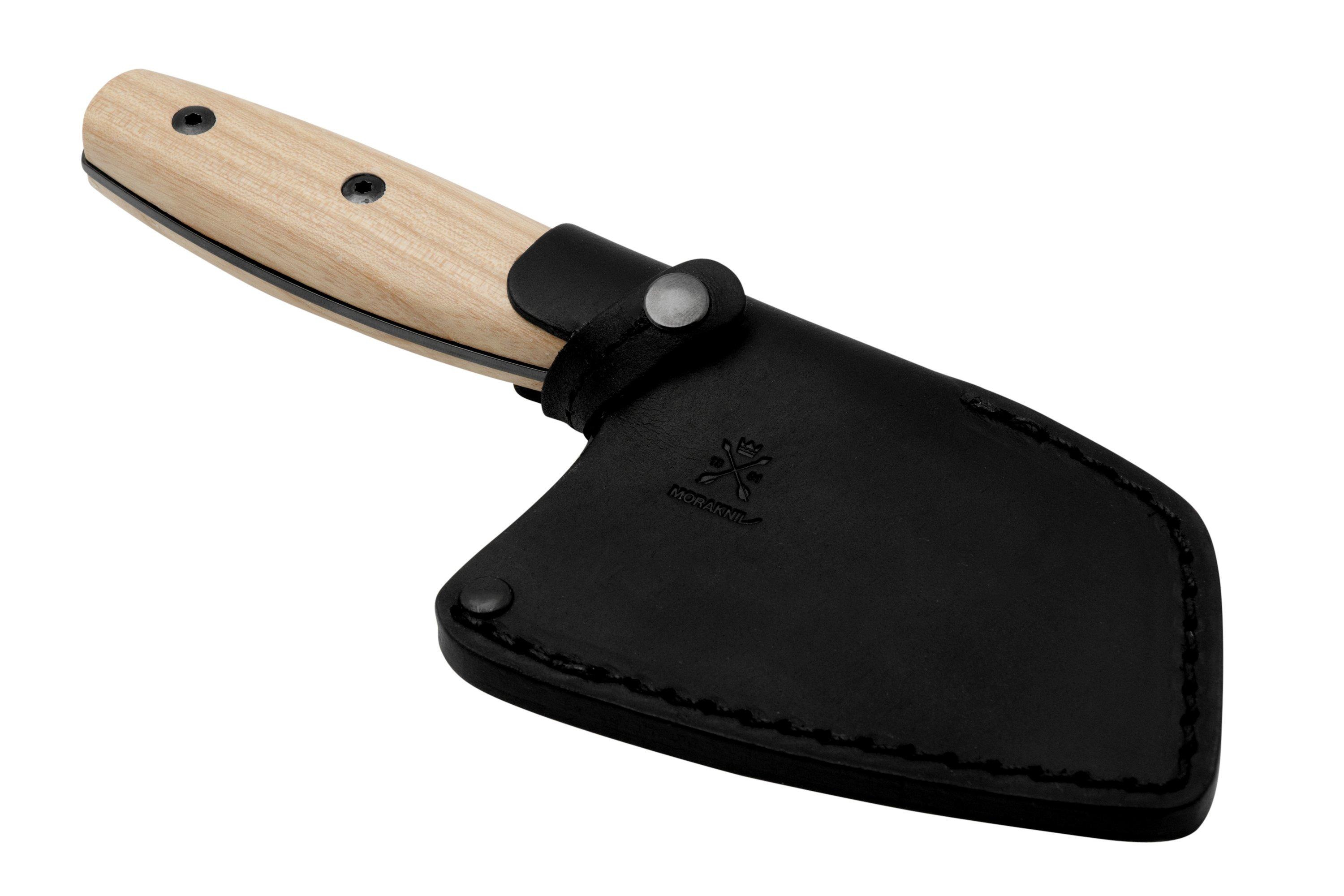 Morakniv Rombo 14086 Ash Wood, Black Blade, outdoor chef's knife