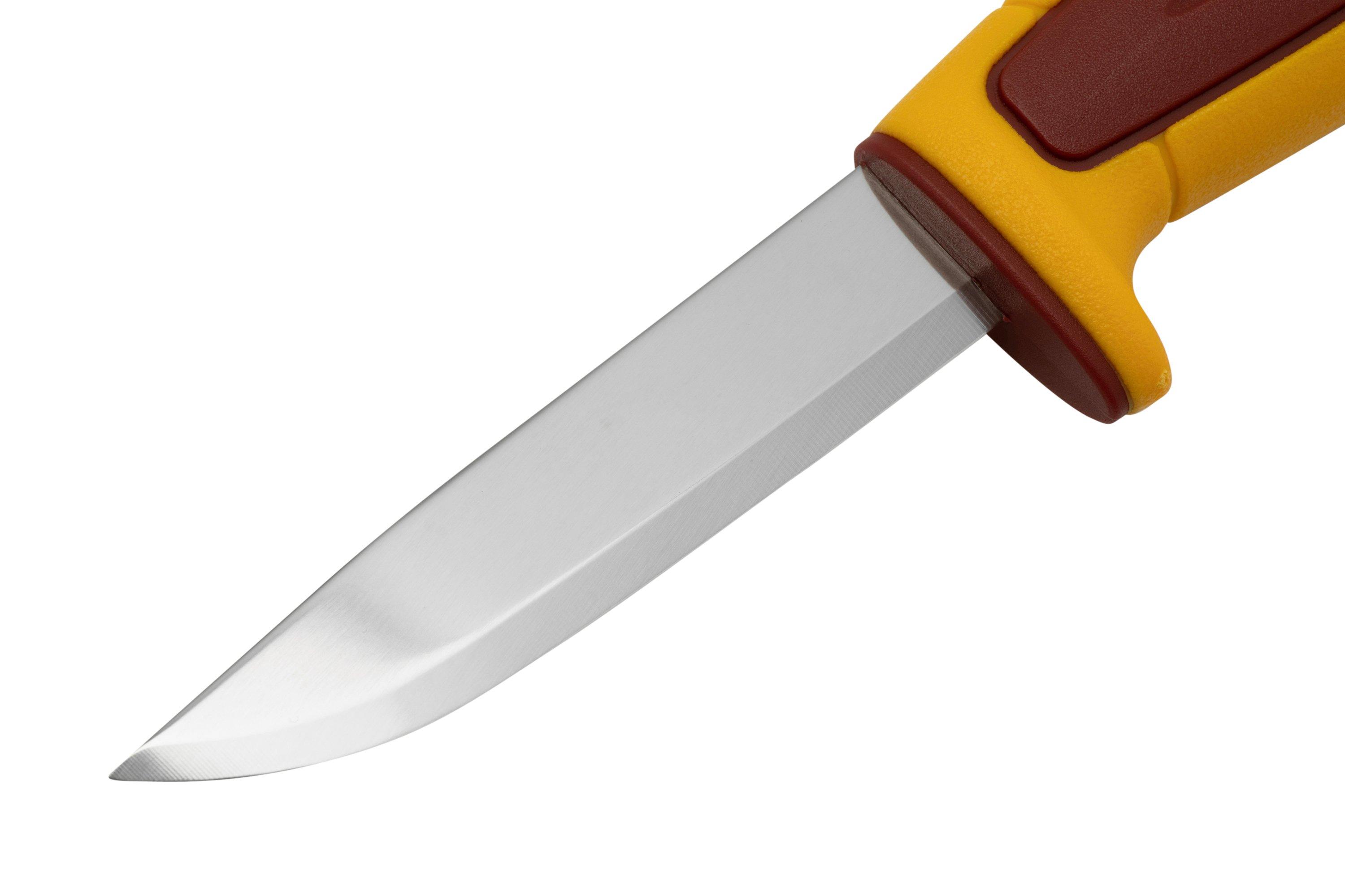 Morakniv 2023 Limited Edition Basic 546 Fixed Blade Knife (Dala Red/Yellow)  - Smoky Mountain Knife Works