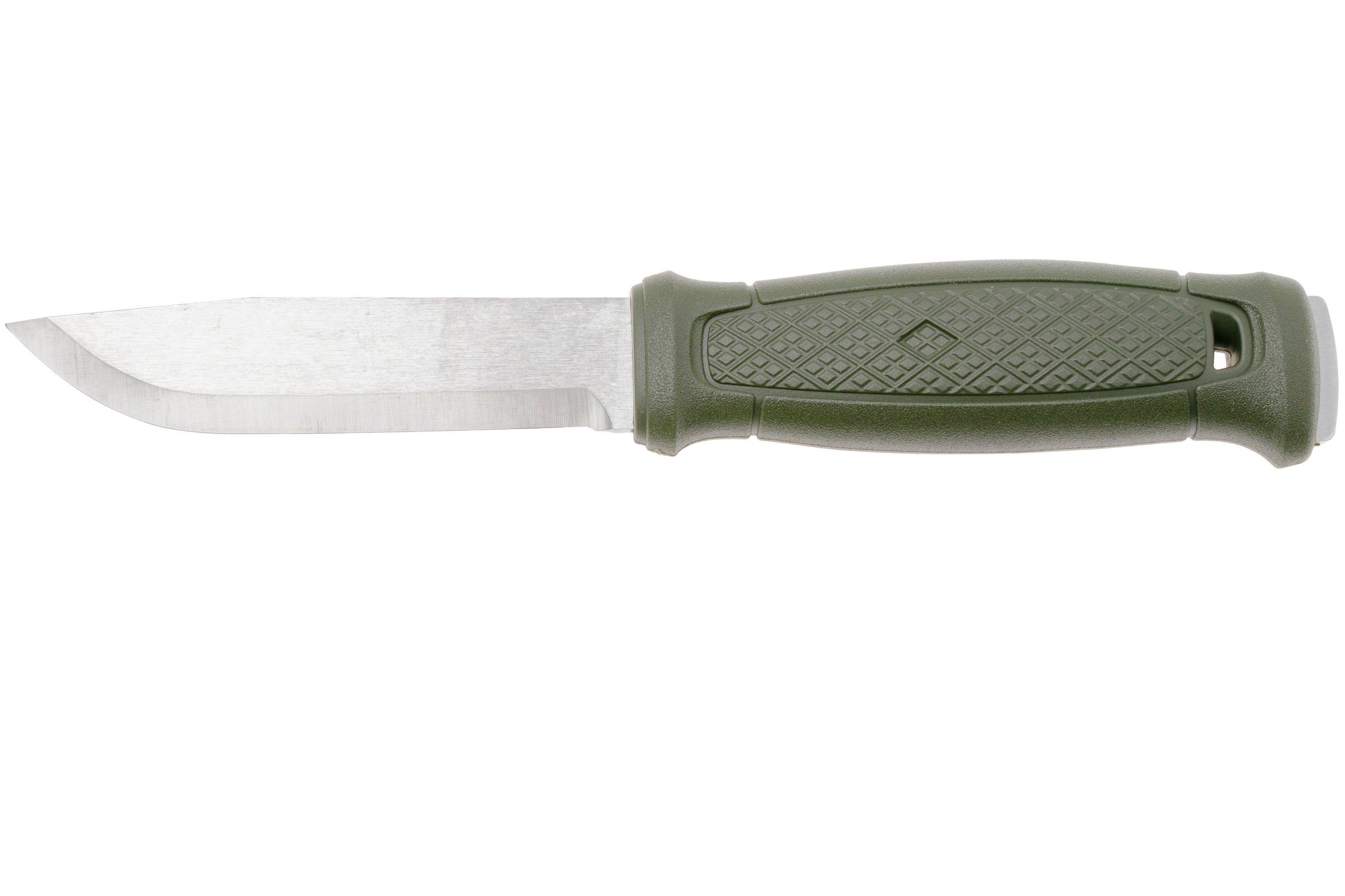 Mora Garberg Stainless Military Green with Simple Poly Sheath #14472 main image 1