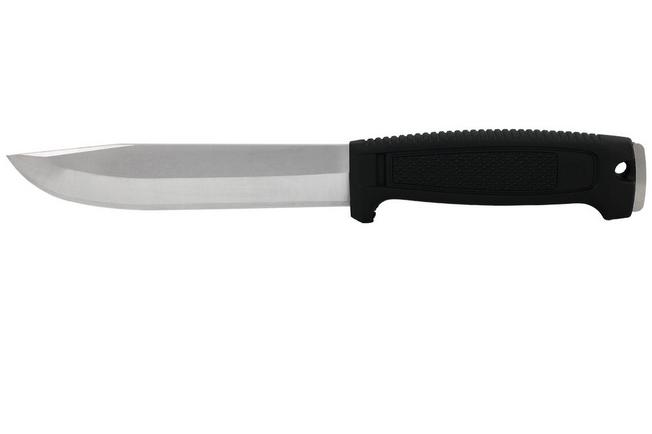 Afbeelding voor Morakniv Mörkret 14557 Satin 14C28N, Pitch Black Polypropene, survivalmes