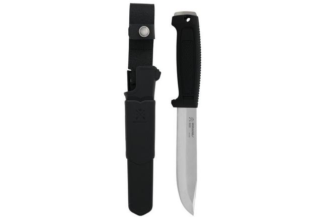 Afbeelding voor Morakniv Mörkret 14557 Satin 14C28N, Pitch Black Polypropene, survivalmes