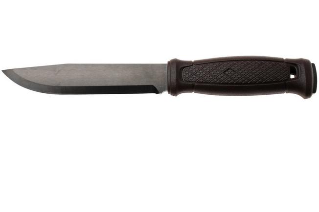 Bild für Morakniv Garberg Grand BlackBlade (C) 14640 Carbon Steel, Brown Polymer, Bushcraft Messer, Lederscheide