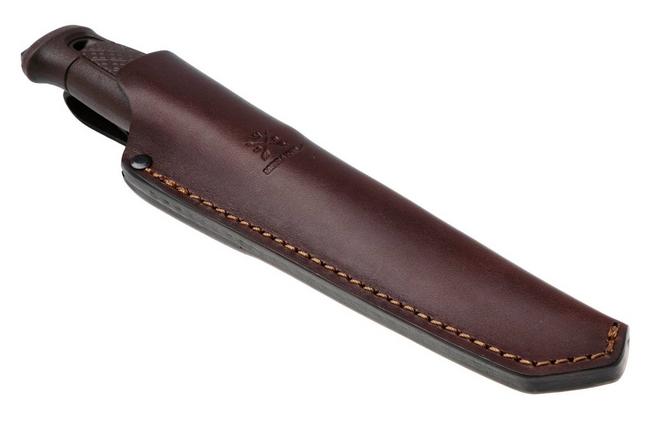 Bild für Morakniv Garberg Grand BlackBlade (C) 14640 Carbon Steel, Brown Polymer, Bushcraft Messer, Lederscheide