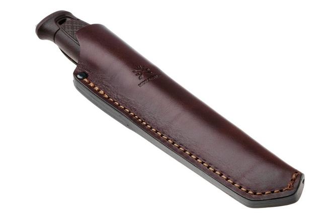 Bild für Morakniv Garberg Grand (S) 14641 Stainless Steel, Brown Polymer, Bushcraft Messer, Lederscheide