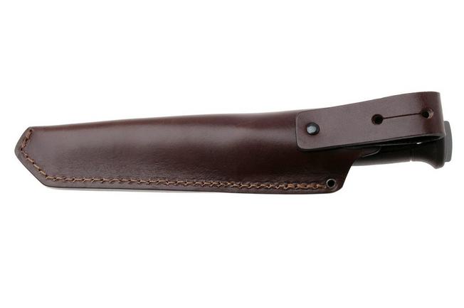 Bild für Morakniv Garberg Grand (S) 14641 Stainless Steel, Brown Polymer, Bushcraft Messer, Lederscheide