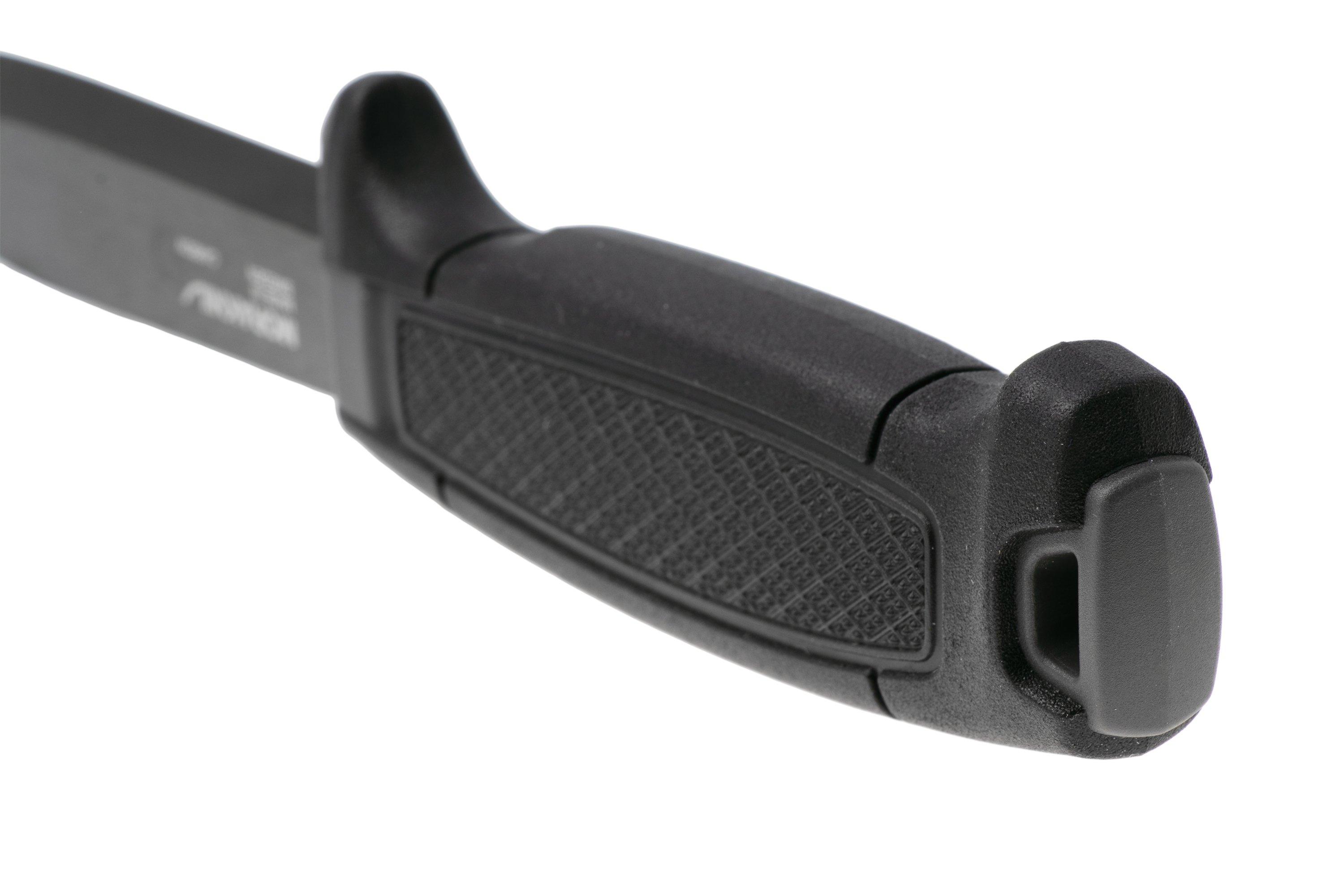 Morakniv Amberg BlackBlade 14698 Black DLC C100S, TPE, outdoor knife ...