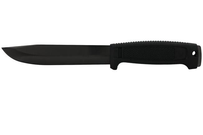 Afbeelding voor Morakniv Mörkret Black Blade 14701 Black DLC 100Cr6, Pitch Black Polypropene, survivalmes