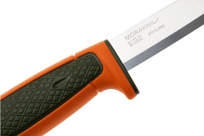 Afbeelding voor Morakniv Hunting Risberg 14723 Polished 12C27, Burnt Orange Polypropyleen, outdoormes