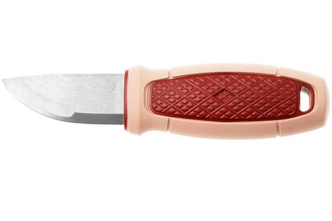 Afbeelding voor Morakniv Eldris Color of the Year 2026, 14813 Satin 12C28 Dala Red Orsa Sandstone, vaststaand mes