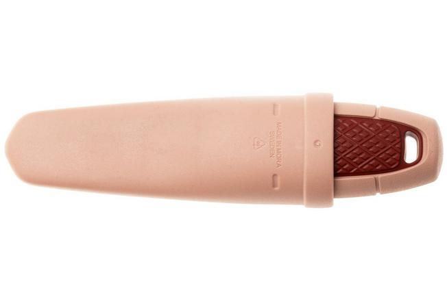 Afbeelding voor Morakniv Eldris Color of the Year 2026, 14813 Satin 12C28 Dala Red Orsa Sandstone, vaststaand mes