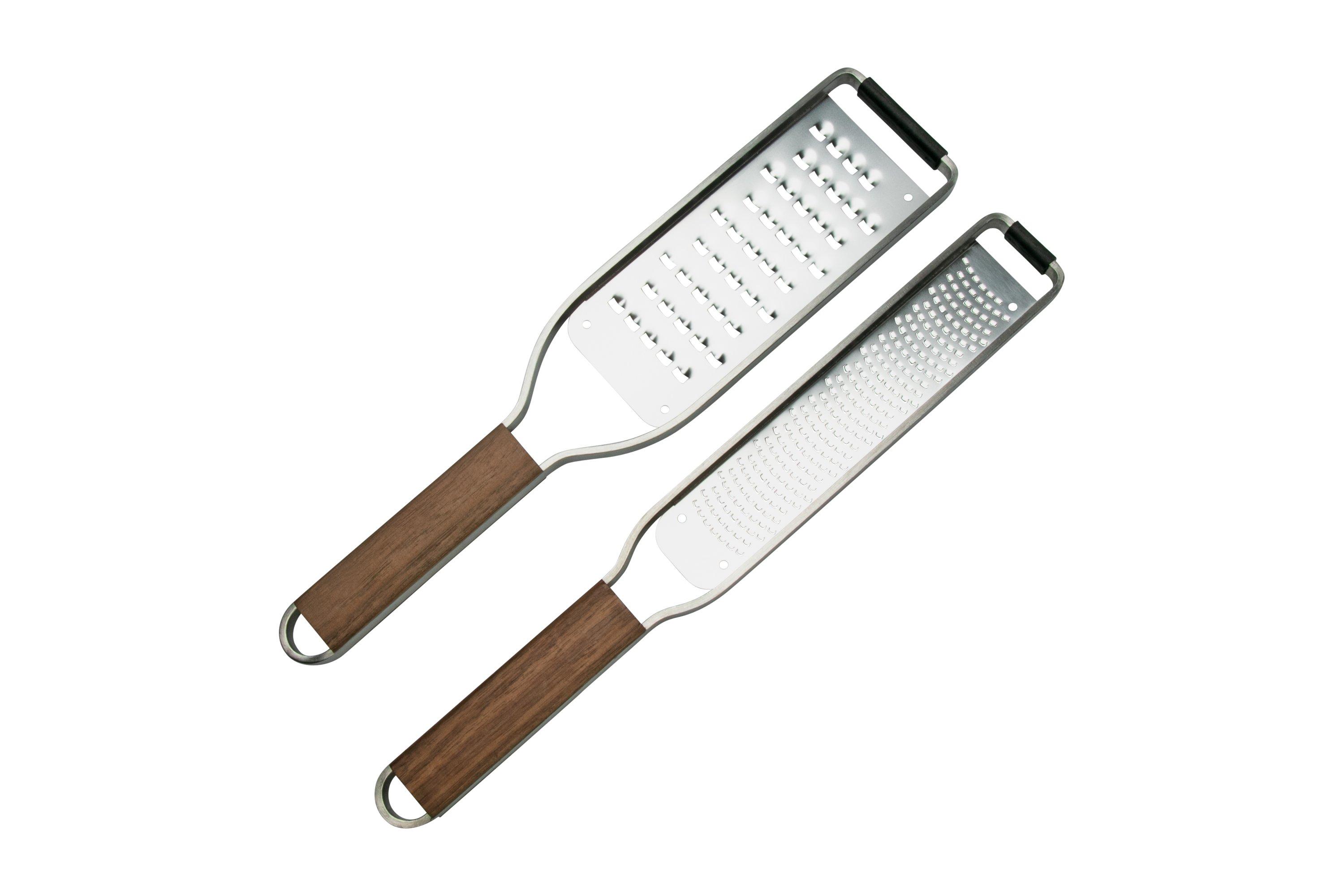 Master Series Extra Coarse Cheese Grater with Wood Handle