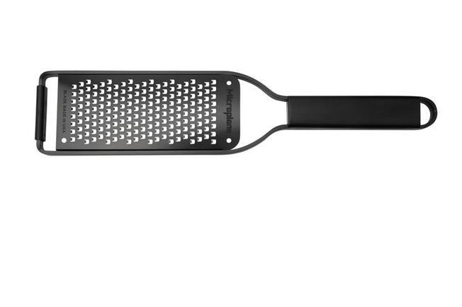 Microplane Home Series 4 Piece Grater Set - Coarse, Fine, Extra Coarse, Ribbon (Black)