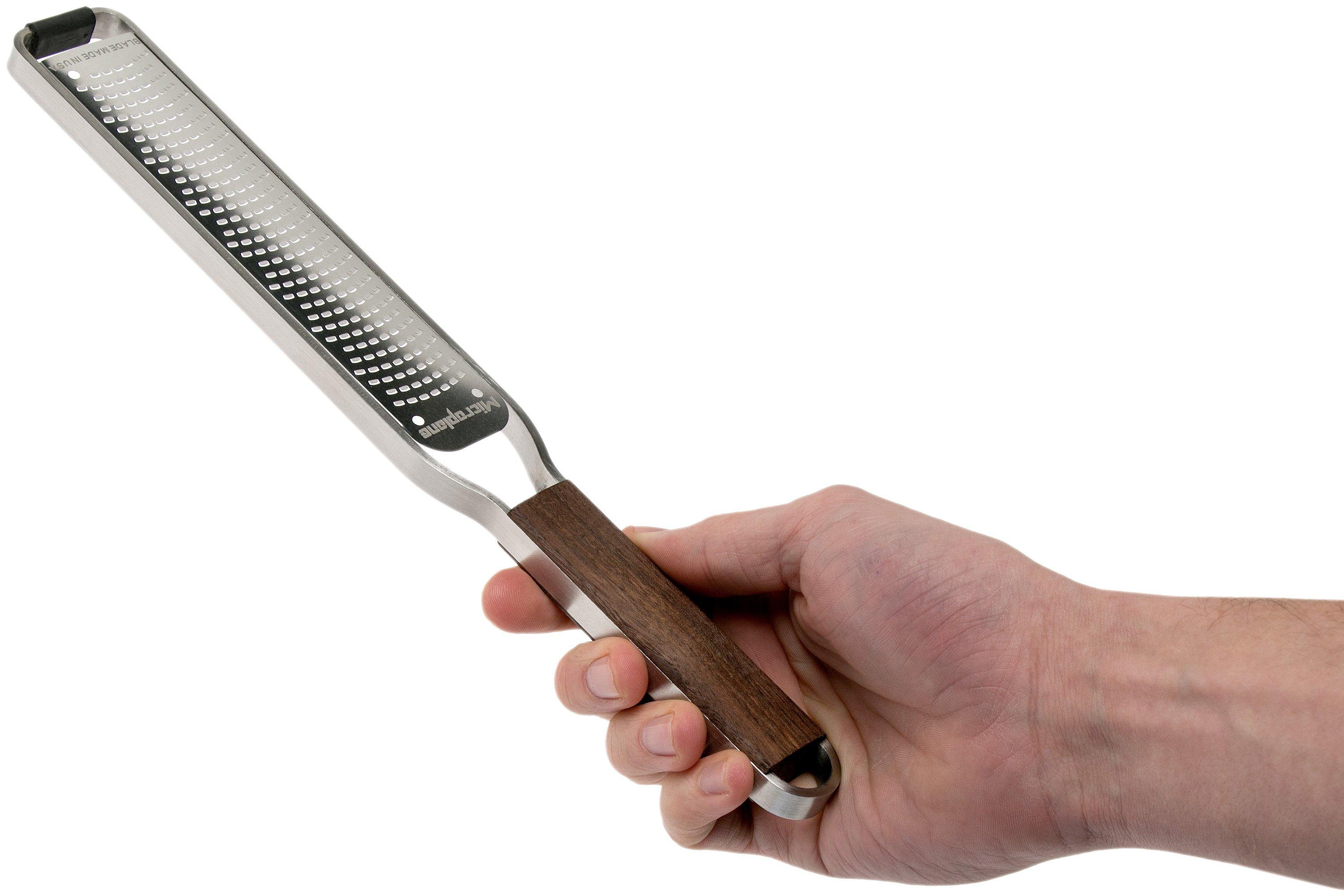 Zesteur Master fin Microplane - Manche en noyer - Matfer-Bourgeat