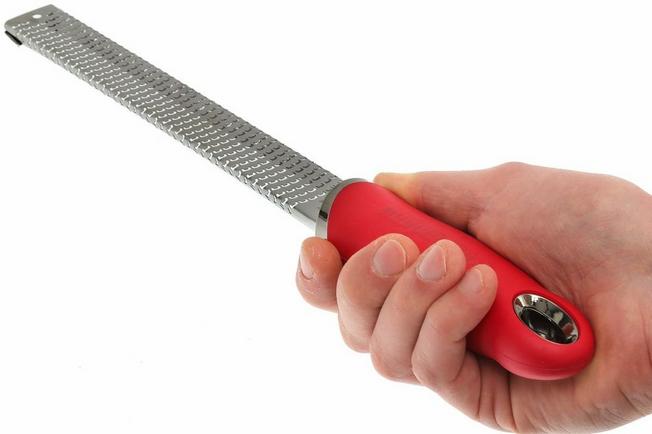 Microplane Premium Classic Series Zester and Cheese Grater in Red