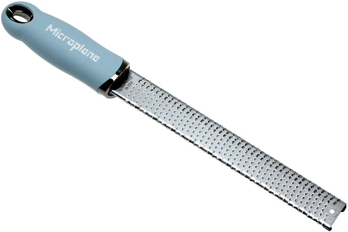 Microplane Premium Classic grater, light blue | Advantageously shopping ...