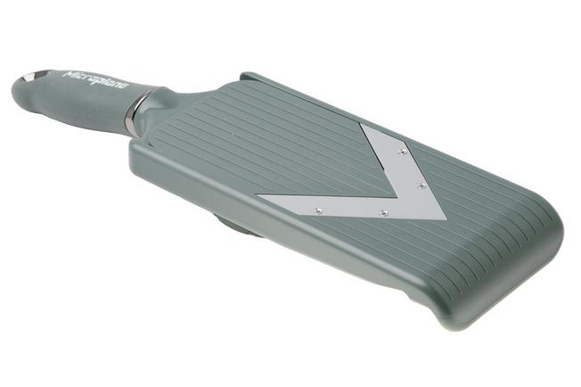 Afbeelding voor Microplane Adjustable V-Blade 48746 Eucalyptus Green, mandoline