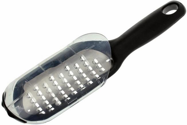 Microplane Home Series Coarse Cheese Grater (Black)