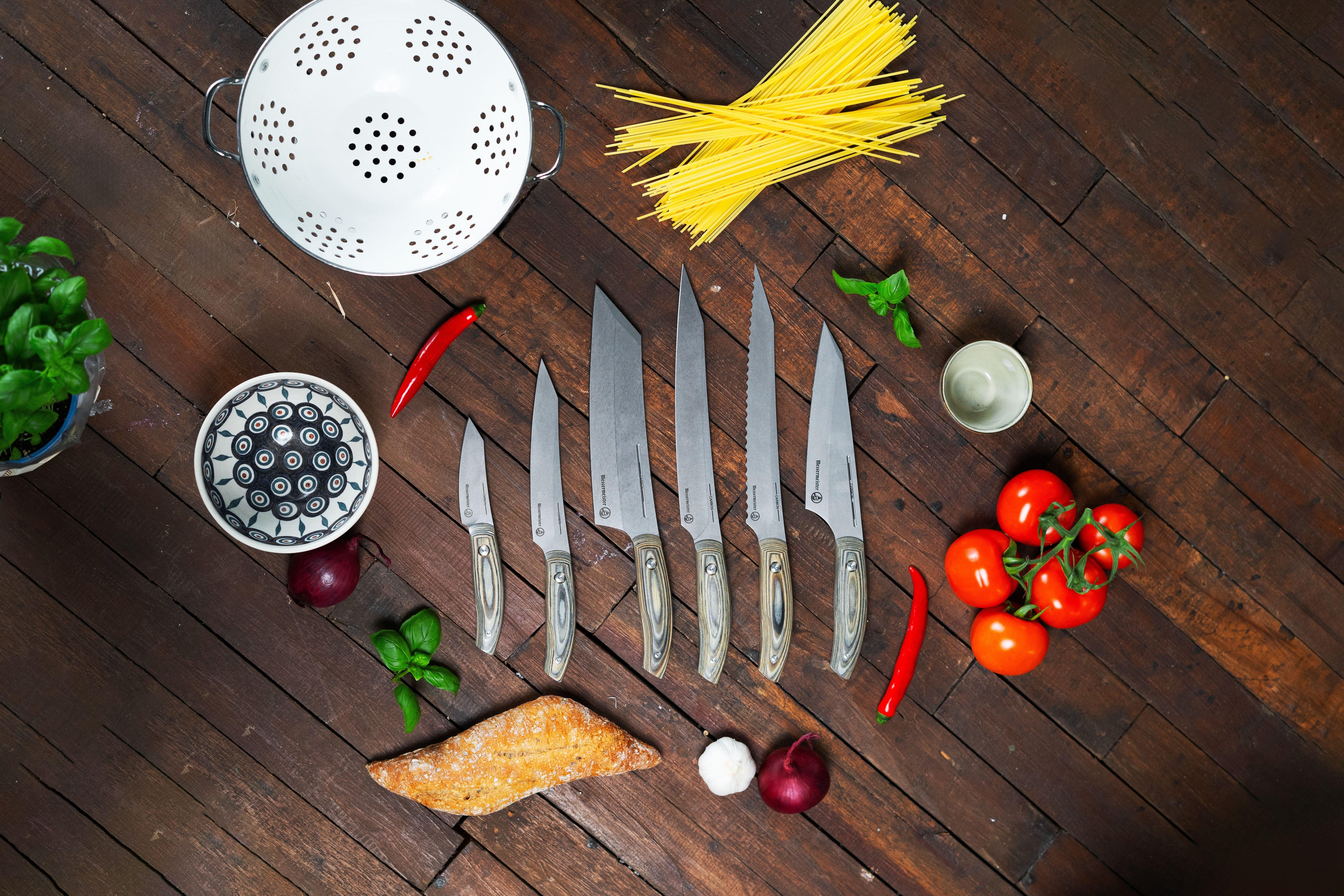 Messermeister Carbon keukenmessen