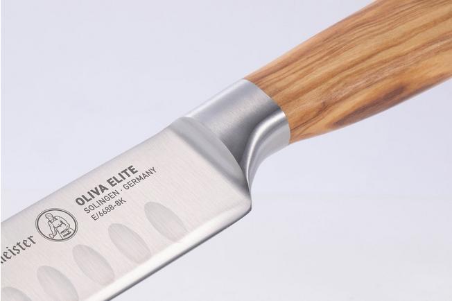 Afbeelding voor Messermeister Oliva Elite E-6688-8K vleesmes met kuiltjes, 20 cm