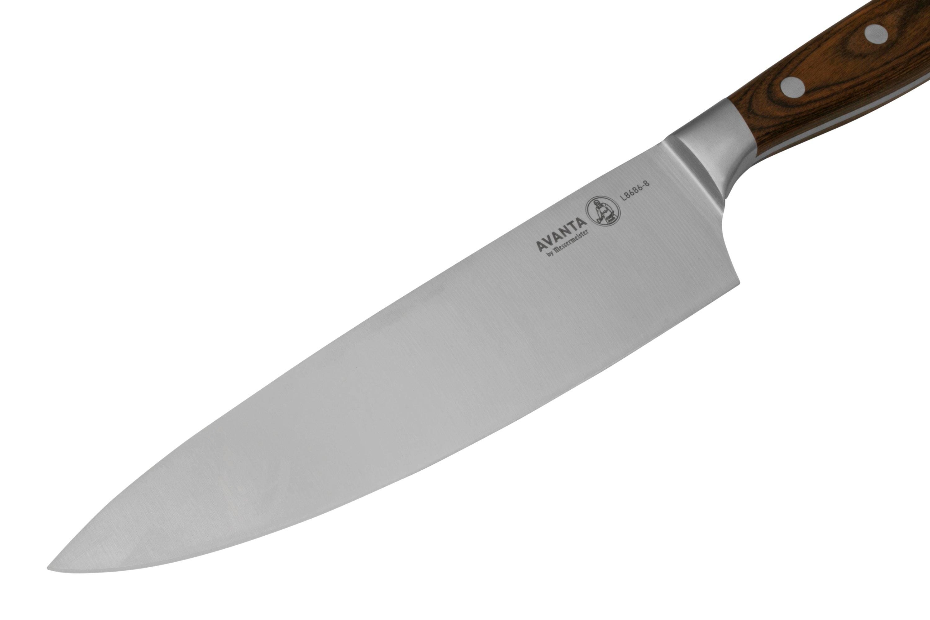 Messermeister Avanta Start Set, 3piece knife set, pakka wood