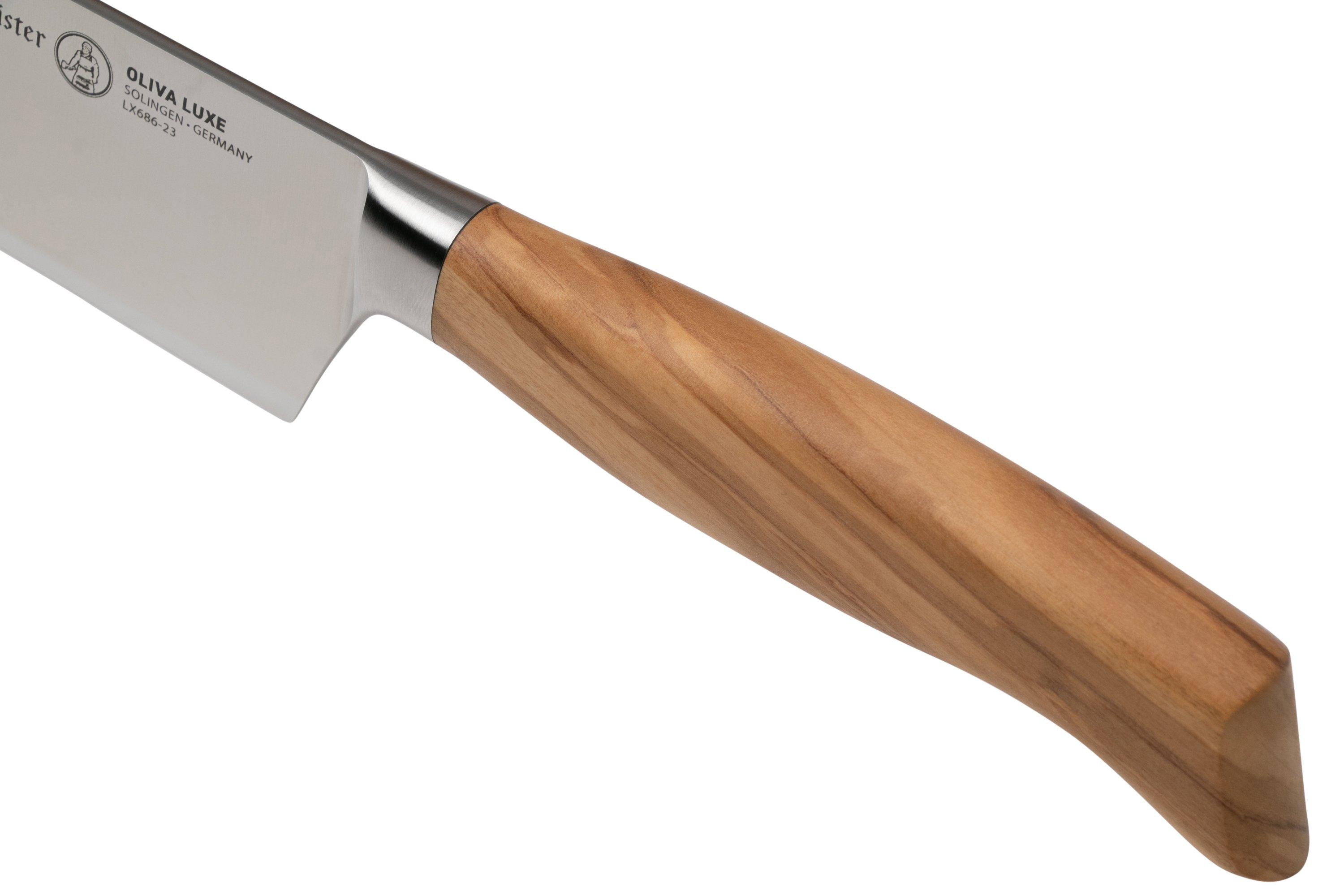 Messermeister Oliva Elite Olive Wood Handled Knives