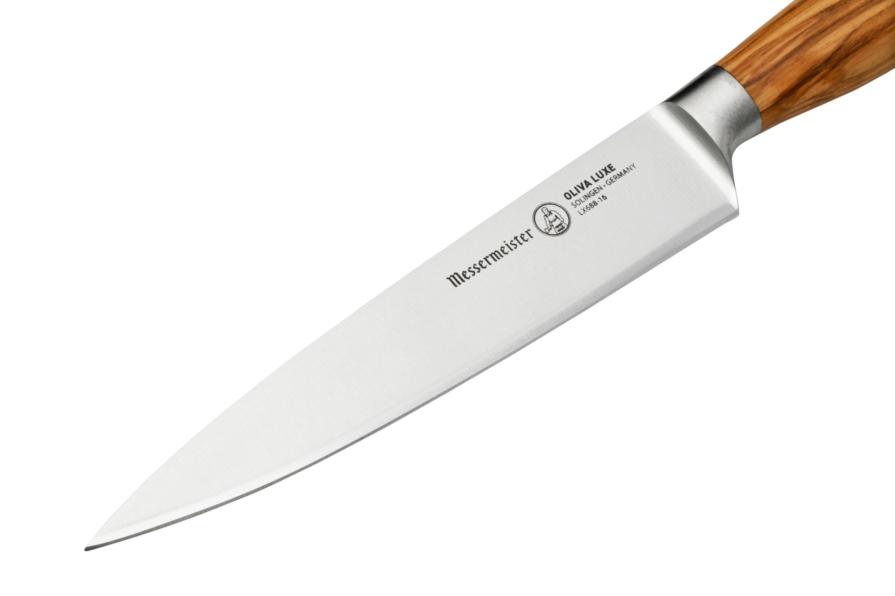 Messermeister Oliva Luxe LX68816 utility knife, 16 cm Advantageously