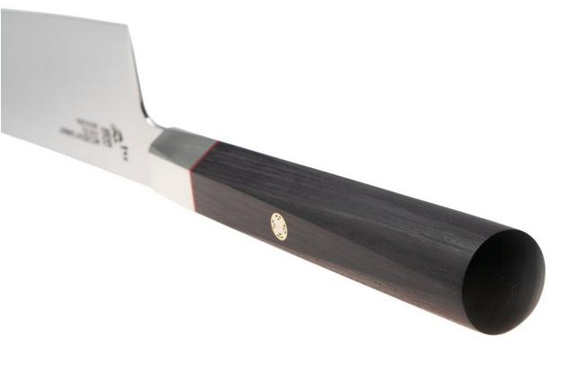 Afbeelding voor Mcusta Zanmai Gyutoh KH-4005S Ginsan Silver 3, Ebony Pakka Handle, Knivesandtools Exclusive, gyutoh, 22.5 cm