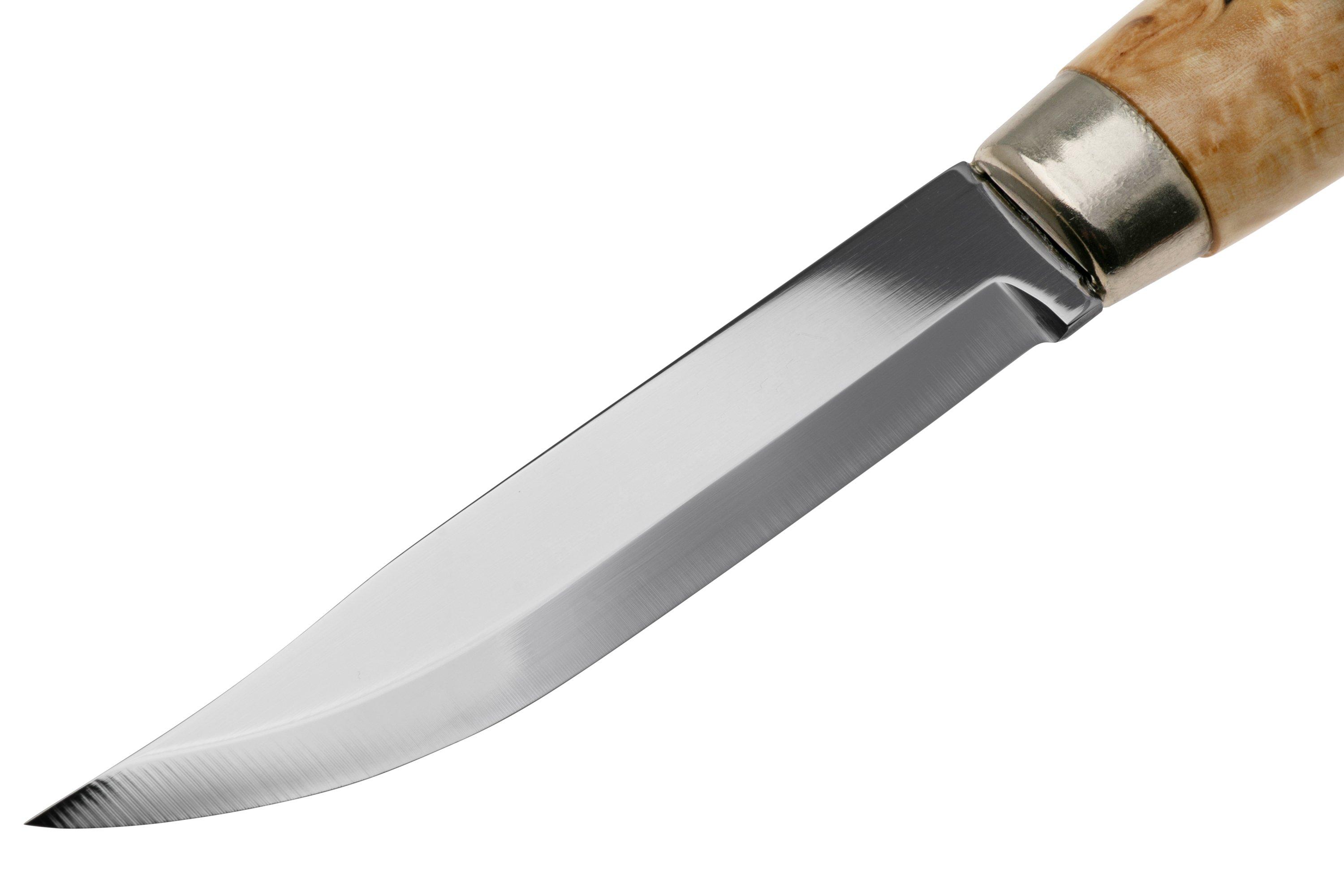 Marttiini Lynx Stainless Curly Birch Outdoor Knife Advantageously Shopping At