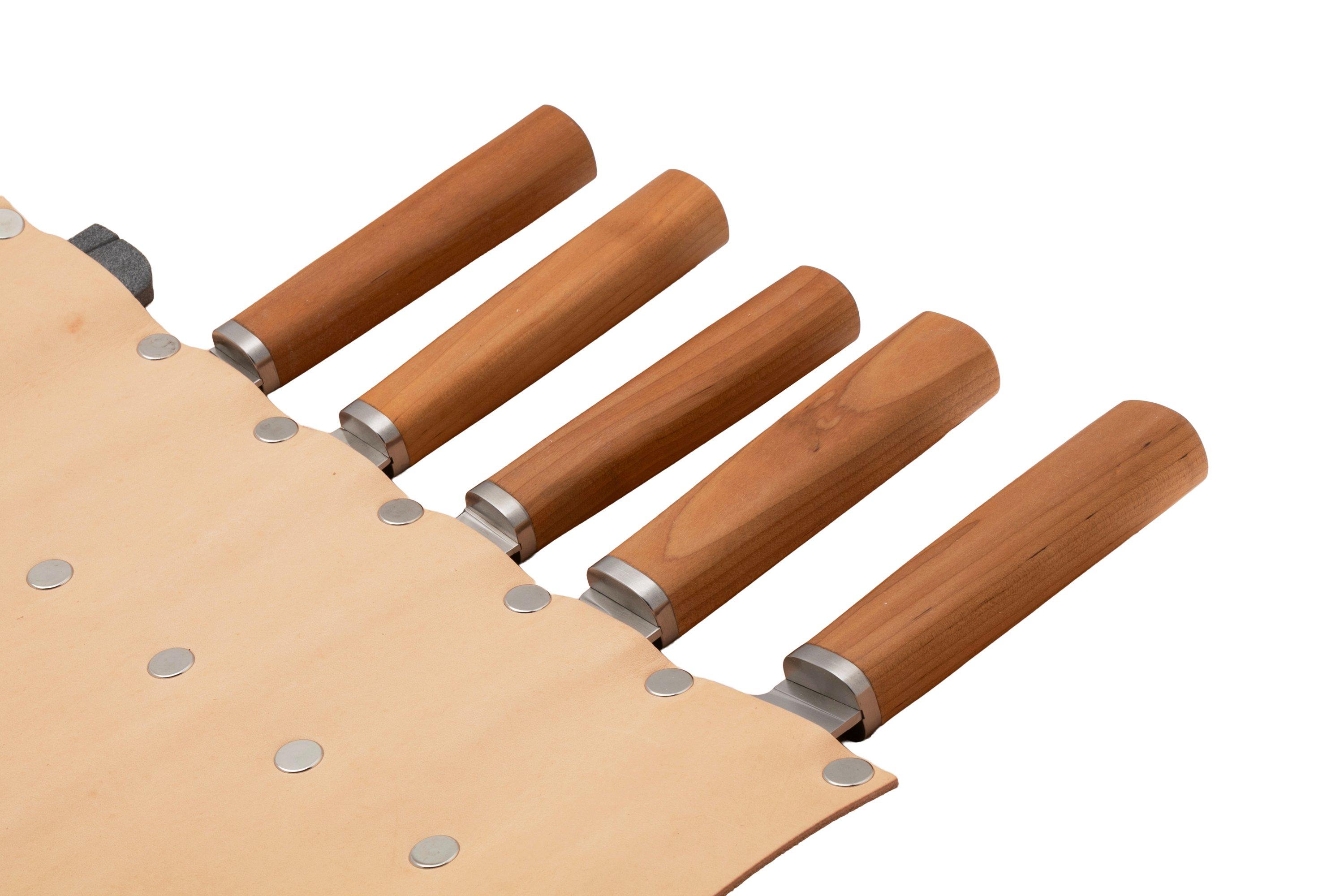 Marttiini Cabin Chef Knife Set 1494000 Satin 8Cr14MoV, Birch