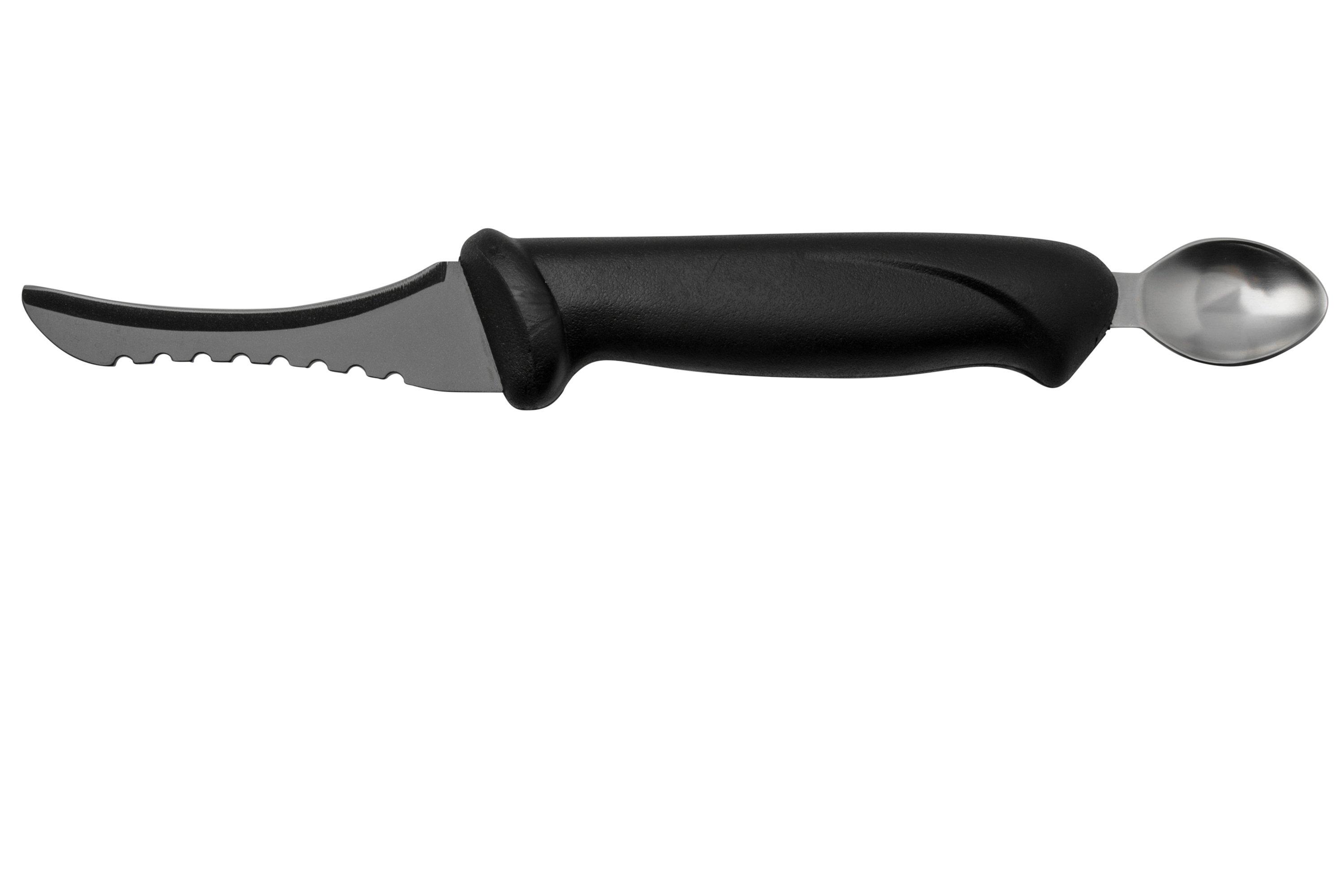 Marttiini Fish Cleaner, 175019, Black Stainless Steel, scaling knife