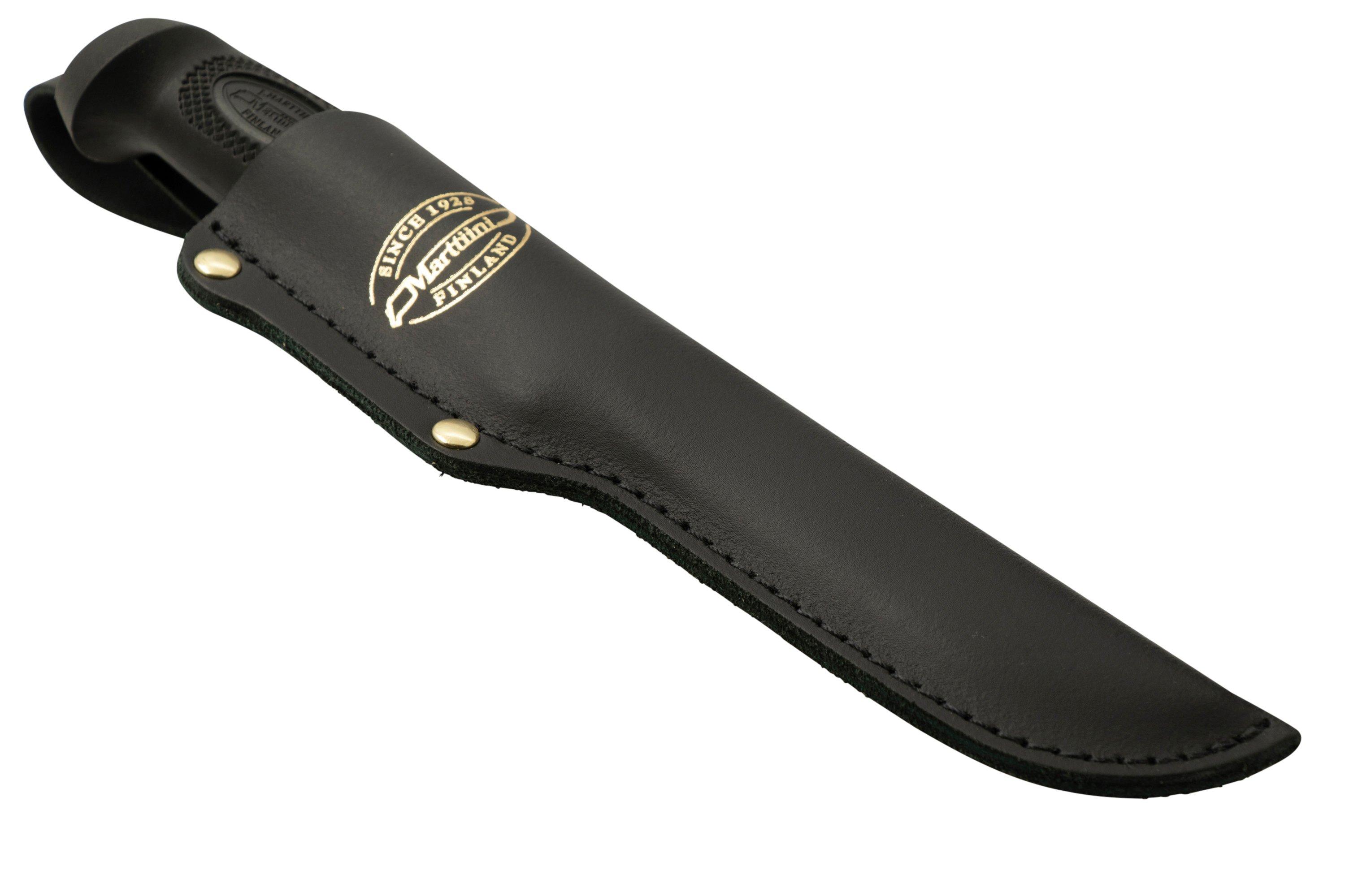 Marttiini Condor Drop Point, 185013, Black Rubber Stainless, outdoor