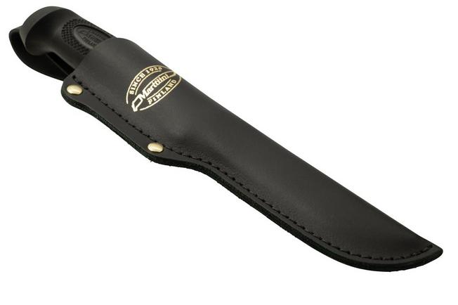 Leather Knife Sheath Fixed Blade Knife Black Leather for up to 5 Inch Blade  & 8 10 Inch Knife 